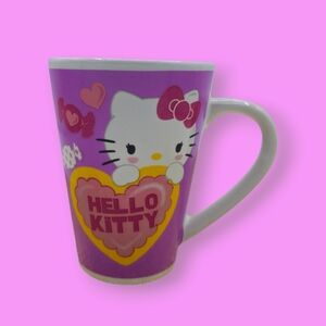 Sanrio Hello Kitty Purple Tall Coffee Mug Cup